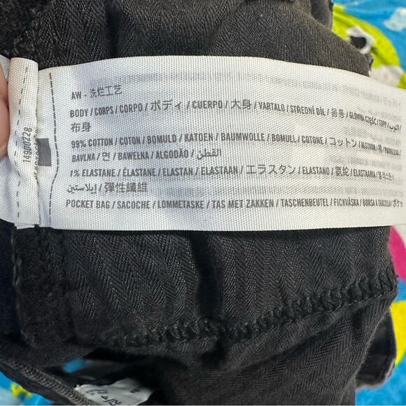 Abercrombie & Fitch Black High Waist Women Shorts - Picture 9 of 10